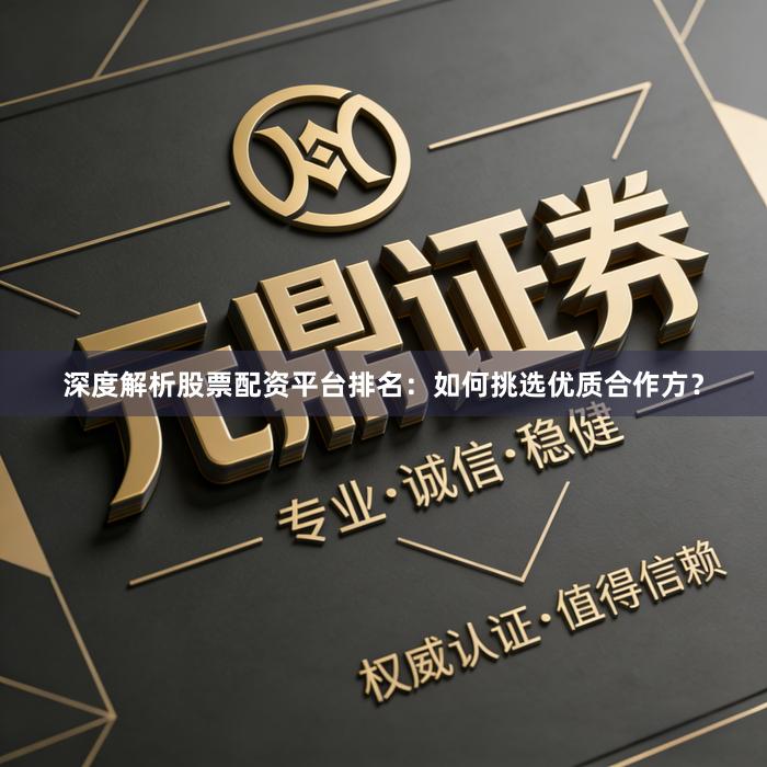 深度解析股票配资平台排名：如何挑选优质合作方？