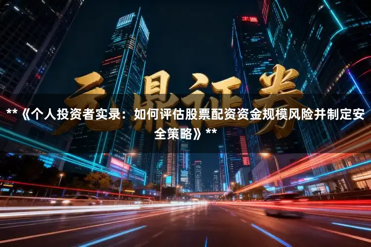 **《个人投资者实录：如何评估股票配资资金规模风险并制定安全策略》**